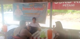 Tangkal Hoax & Narkoba, Polsek Bunut Gelar Jumat Curhat