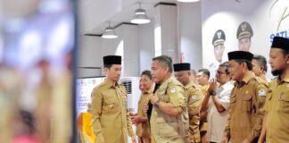 Bupati Aceh Barat Lantik Satgas PAD, Tarmizi: Kita Harus Berfikir Kreatif Tingkatkan PAD
