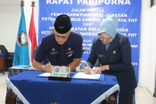 Jelang Sertijab Ketua Pengurus Cabang Surabaya Yayasan Hang Tuah Bacakan Memorandum