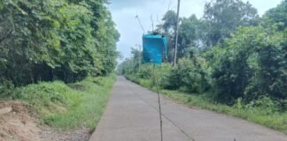 Jalan Vital di Desa Sungai Ibul Terputus, Ristanto Wahyudi, ST.MT Dinas (PUTR) Segera Melakukan Penanganan