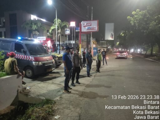 Cegah Tawuran Polsek Bekasi Barat Patroli KRYD