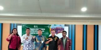 Ini Agendanya, Komunitas Mahasiswa Papua Sriwijaya Sumsel Gelar Mubes