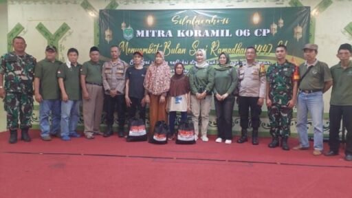Polsek Cempaka Putih Hadiri Silaturahmi Mitra Koramil Sambut Ramadan 1447 H