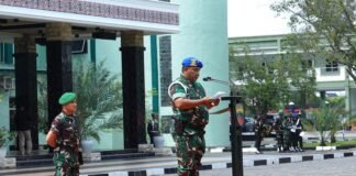 Kasdam I/BB Pimpin Upacara Gelar Operasi Gaktib dan Yustisi 2026 di Makodam I/BB