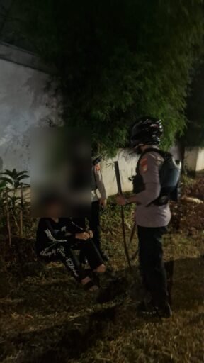 Aksi Tawuran Digagalkan Tim Serigala Polres Bekasi Kota, Sajam Disita