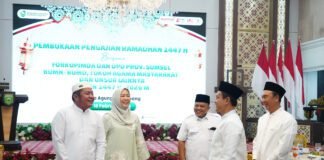 Perkuat Ukhuwah Islamiyah, Pangdam II/Sriwijaya Hadiri Pembukaan Safari Ramadhan