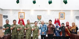 Tingkatkan Validitas Data Statistik, Pangdam II/Sriwijaya Terima Audiensi BPS Sumsel