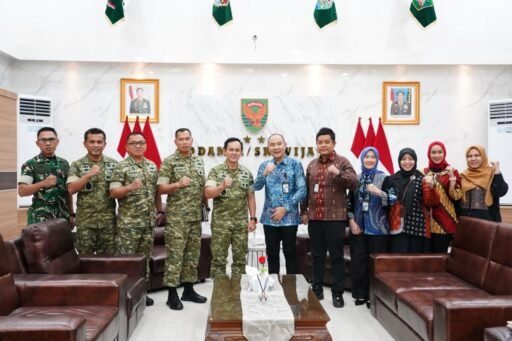 Tingkatkan Validitas Data Statistik, Pangdam II/Sriwijaya Terima Audiensi BPS Sumsel
