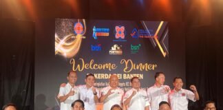 BRI Kanca Serang Hadiri HUT dan RAKERDA REI Banten