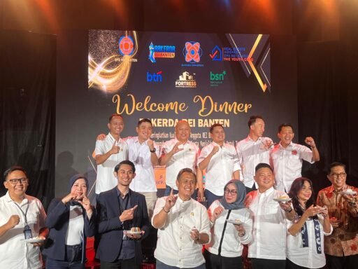 BRI Kanca Serang Hadiri HUT dan RAKERDA REI Banten