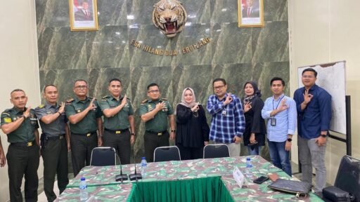 BRI Kanca Serang Laksanakan Sosialisasi Produk Perbankan ke Korem Serang