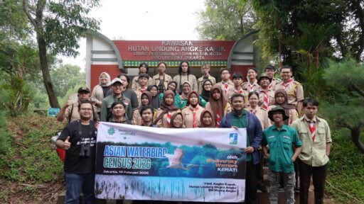 GELAR ASIAN WATERBIRD CENSUS 2026 BIODIVERSITY WARRIORS AJAK GENERASI MUDA KENALI DAN LINDUNGI BURUNG AIR