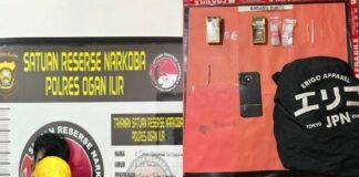 Polres Ogan Ilir Ungkap Kasus Peredaran Narkotika dalam Operasi Pekat Musi 2026