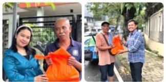 BRI BO Panglima Polim Bagikan Sembako, Wujudkan Jumat Berkah Untuk Warga