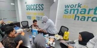 Sinergi BRI BO Ampera dan RS Mitra Keluarga Hadirkan Layanan Injeksi Multivitamin Karyawan