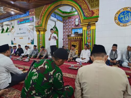 Bupati PALI, Asgianto Ajak Warga Perkuat Silaturahmi dan Persatuan, Safari Ramadhan Di Masjid Al-Istiqomah