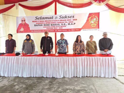 Robi Barus S.E M.A.P Kembali Laksanakan Reses V Masa Sidang II di Dapilnya