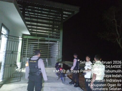 Sat Samapta polres ogan Ilir Gencar Giat Patroli dan Razia di Tempat Hiburan Malam, Cegah Gangguan Kamtibmas