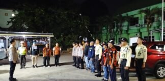 Polsek SU II Bersama PAC PP SU II Palembang Gelar Apel KRYD, Antisipasi Gangguan Kamtibmas Bulan Ramadhan