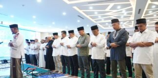 Bersatu dalam Gema Ramadan 1447 H, Aster Kasdam II/Sriwijaya ikuti Pengajian Ramadan 1447 H di KC Bank BRI