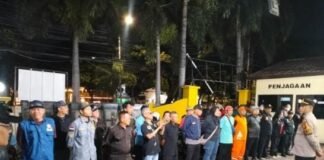 Polisi dan Warga Gelar Apel Gabungan Jaga Mako dan Jaga Jakarta di Polsek Cempaka Putih