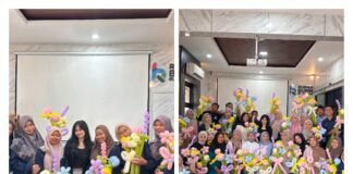 PTBA Ajak UMK Kembangkan Peluang Usaha Lewat Kreasi Bunga Balon