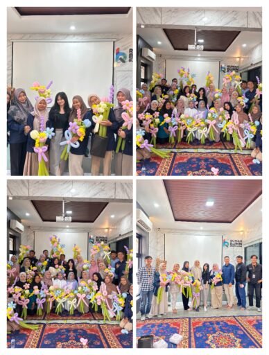 PTBA Ajak UMK Kembangkan Peluang Usaha Lewat Kreasi Bunga Balon