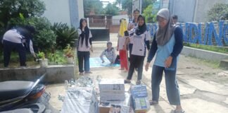 ECo Brick Daur Ulang Sampah Plastik Kreativitas Siswa MAN 1 Bandung Beko Buat Kerajinan Tangan