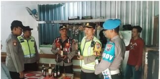 Polsek Ngimbang Gelar Patroli KRYD Untuk Wujudkan Kamtibmas Di Wilayah Ngimbang