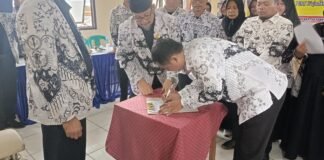 Juhaya, S.Pd. Tekankan Sinergitas dan Kelancaran Administrasi Guru di PGRI Patokbeusi