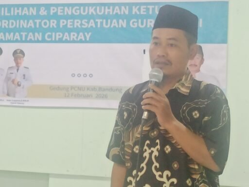 Sang Profesor, Yendang Rustandi, Ketua Koordinator Persatuan Guru Ngaji Kecamatan Ciparay Periode 2026-2029