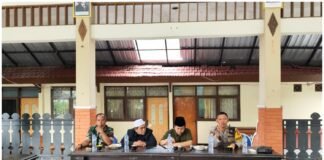 Polsek Ngimbang Bersama Forkopimcam Gelar Rakor Persiapan Safari Ramadhan 1447 H, di Kecamatan Ngimbang