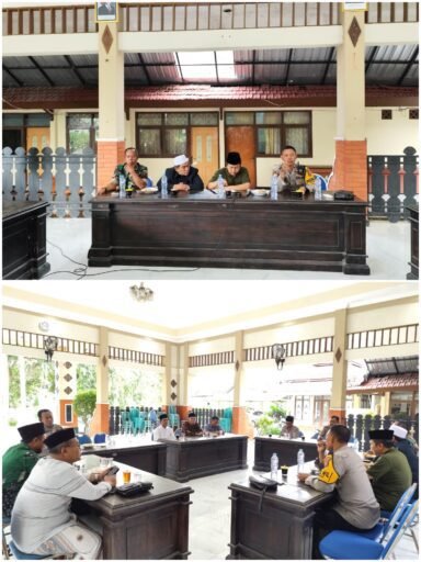 Polsek Ngimbang Bersama Forkopimcam Gelar Rakor Persiapan Safari Ramadhan 1447 H, di Kecamatan Ngimbang