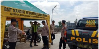 Polsek Ngimbang Gelar Patroli Harkamtibmas Dialogis Guna Cegah Kriminalitas di Siang Hari