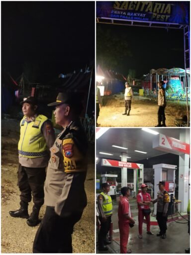 Kapolsek Ngimbang Gelar Patroli Siskamtibmas Guna Cegah Kriminalitas Pada Ramadhan 1447 H