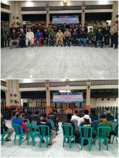 Polsek Ngimbang Bersama Forkopimcam dan IPSI Gelar Rakor Buat Kesepakatan Kamtibmas Romadhan 1447 H