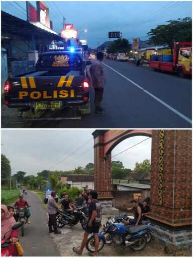Polsek Ngimbang Gelar Patroli Ngabuburit Menjelang Buka Puasa Guna Cegah Balap Liar