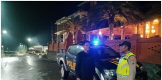 Personil Polsek Ngimbang Gelar Patroli Siskamtibmas Radhan 1447H, Guna Cegah Kriminalitas Di Malam Hari