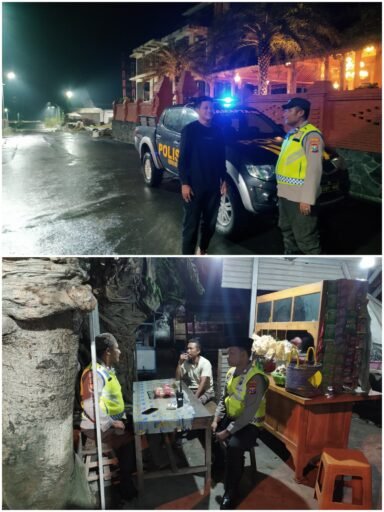 Personil Polsek Ngimbang Gelar Patroli Siskamtibmas Radhan 1447H, Guna Cegah Kriminalitas Di Malam Hari