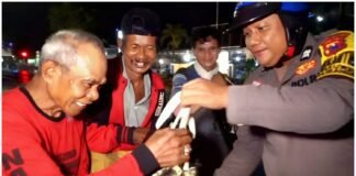 Kapolres Bondowoso Mempercayakan Mas Bhabin Untuk Berbagi dan Peduli Pada Sesama