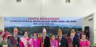 Punguan Simorangkir Sektor Timur Bekasi Sukses menjadi PANITIA dan Tuan Rumah pada acara BONATAON BEKASI RAYA