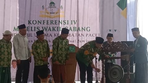 Dr.H.Cucun Ahmad Syamsurijal,M.Ap.Wakil Ketua DPR RI Buka Konferensi IV MWC NU Kec. Pacet &Gelar Pasar Murah