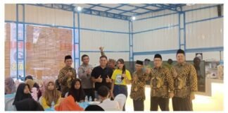 Acara Pembukaan Depot Dapur cobain Bersama Anak Yatim piatu dari Masjid al Huda