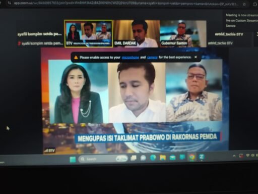 Program Prioritas Presiden Prabowo Dorong Pertumbuhan Ekonomi Banten