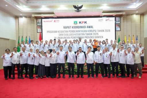 Pemprov Banten Raih Skor Tinggi SPI dan MCSP, KPK Beri Apresiasi