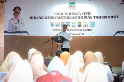 Hadiri Forum Renja 2027, Andra Soni Soroti Pentingnya Akurasi Data Bansos