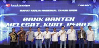 Hadiri Rakernas, Andra Soni Yakin Bank Banten Tumbuh Pesat di 2026
