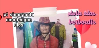 STOLA ULOS PPRPI LAMPUNG KARYA ROTUA WENDEILYNA SIMARMATA DI ALNGIT LUMBAN SUHI SUHI
