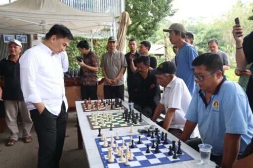 Wagub Banten Hadiri Turnamen Persatuan Catur Seluruh Indonesia di Pandeglang