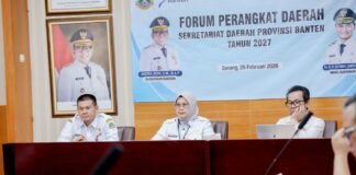 Sekretariat Daerah Provinsi Banten Gelar Forum OPD, Rina Dewiyanti Tekankan Sinkronisasi Program